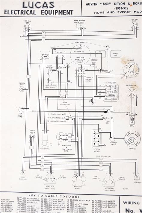 classic car wiring diagram 